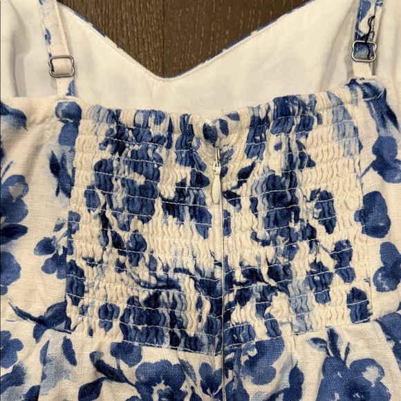 Abercrombie & Fitch Blue Floral Mini Dress - Picture 4 of 7